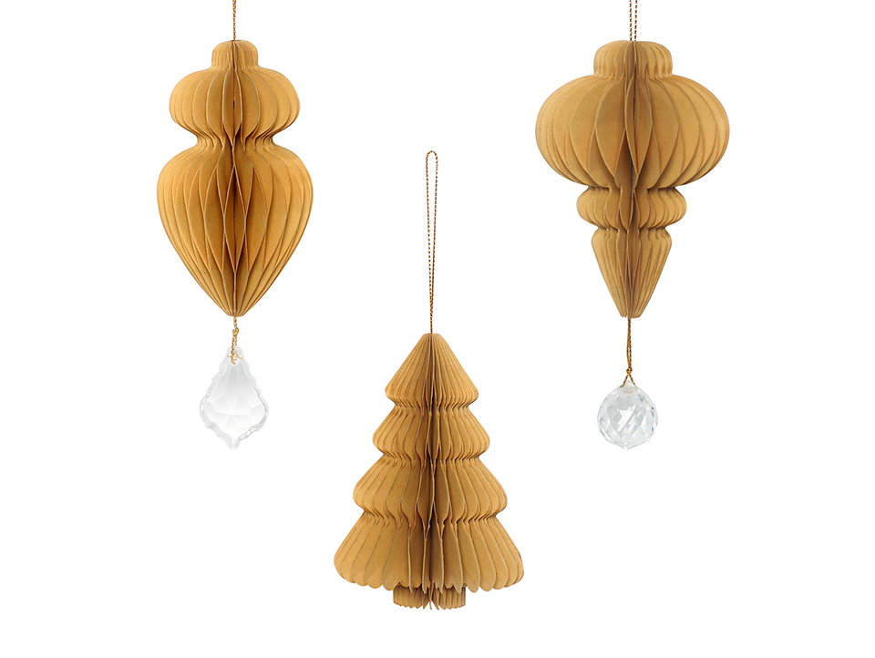 Brown Christmas Paper Honeycomb Ornaments-02.jpg